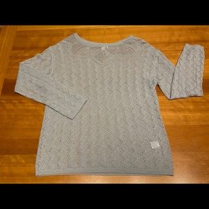 Garnet Hill Cashmere lightweight sweater M